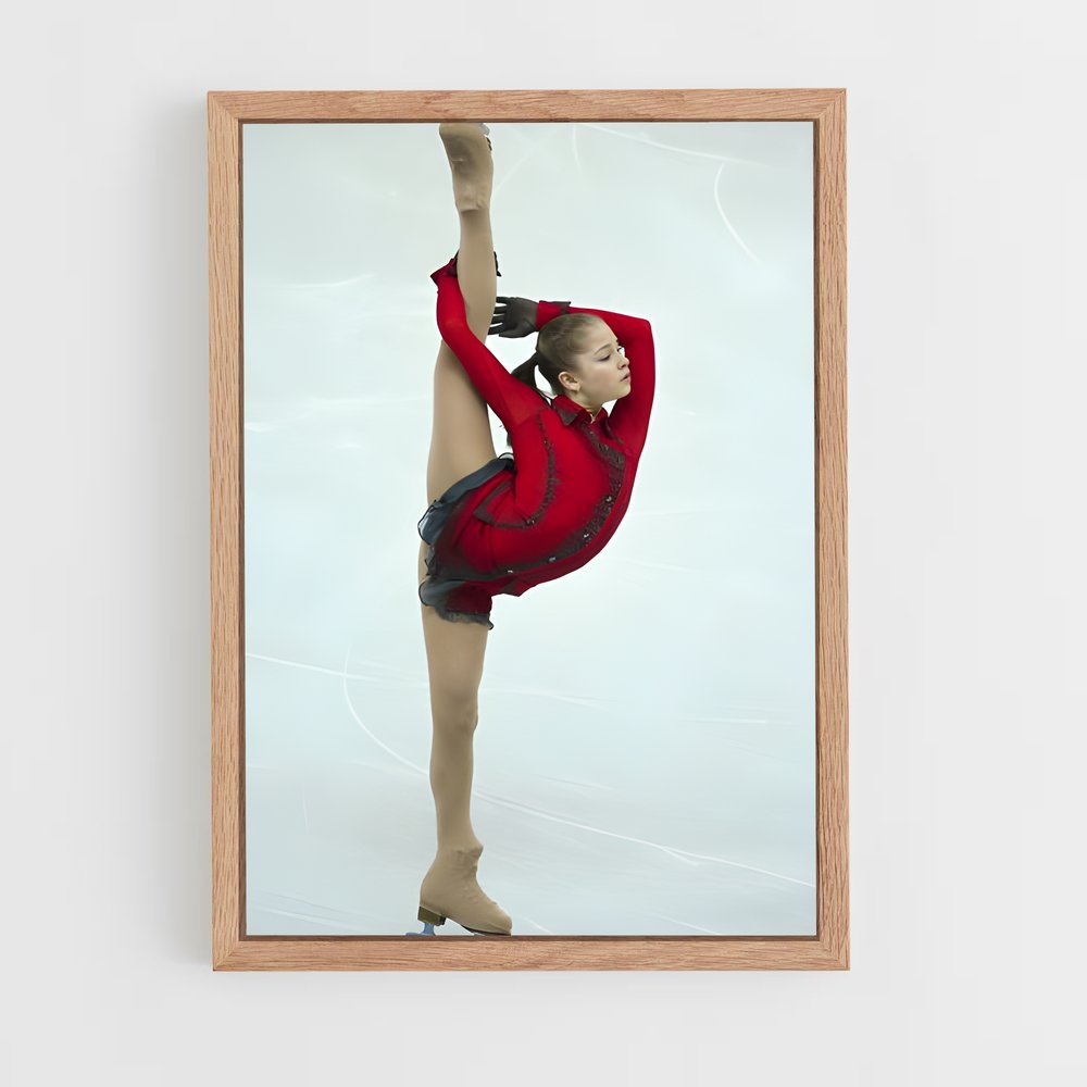 Poster Olympics de skating – affiche Patinage artistique (vue 4)